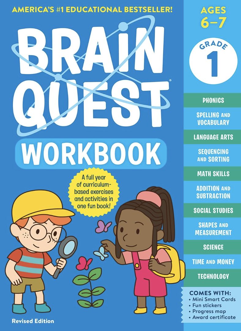 Brain Quest Workbook Grade1表紙