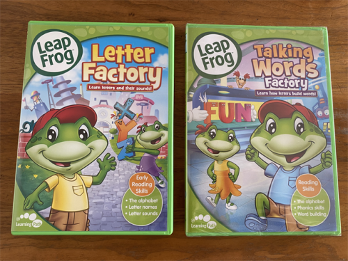 LeapFrogの人気DVD Letter Factoryでフォニックスが学べる！