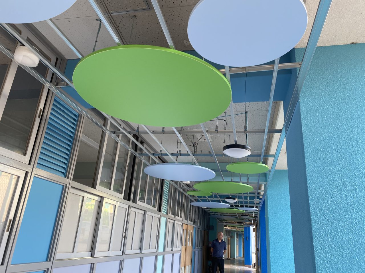 OWIS大阪校の廊下