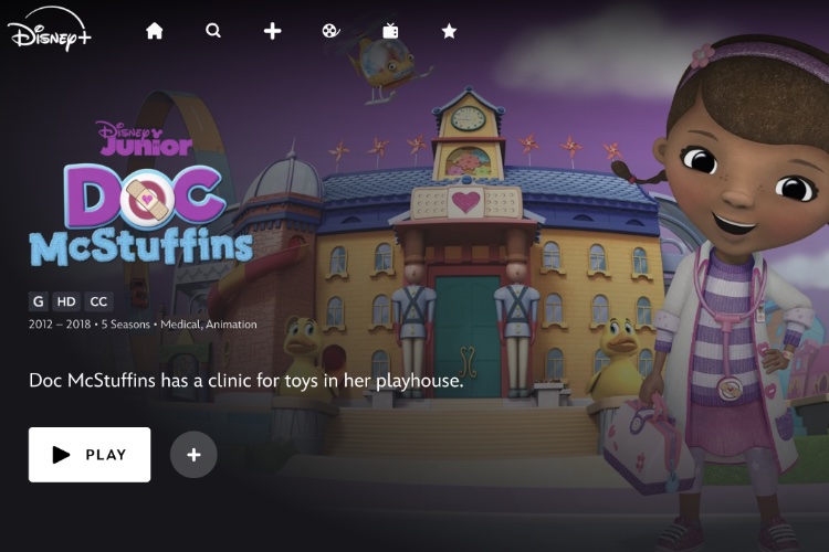 ディズニープラス　ドックはおもちゃドクター