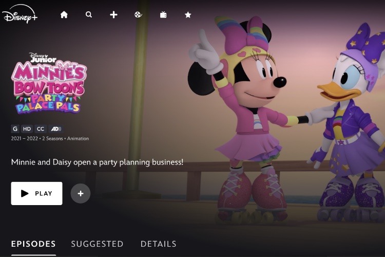 ミニーのリボンショー